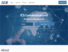 Tablet Screenshot of icscommunications.biz